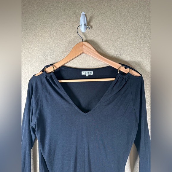 Reiss Women’s Carresa Blouse with Long Sleeves - Picture 2 of 8